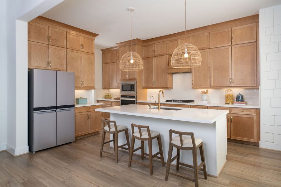 Furnished interior in a model home at Westland Ranch 60ft in League City (Image 8). Furnished interior in a model home at Westland Ranch 60ft in League City (Image 8).