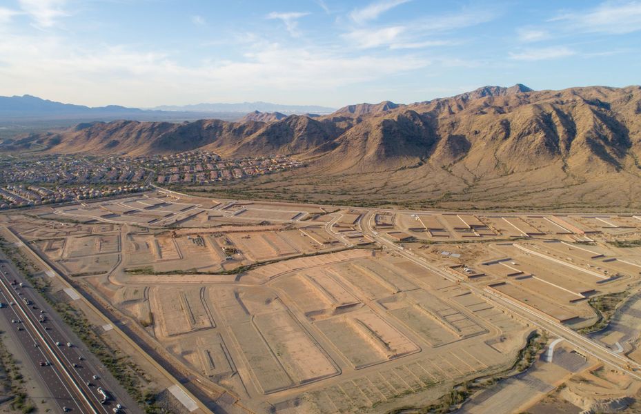 Site preparation and early development at Upper Canyon in Phoenix, AZ (Image 30).