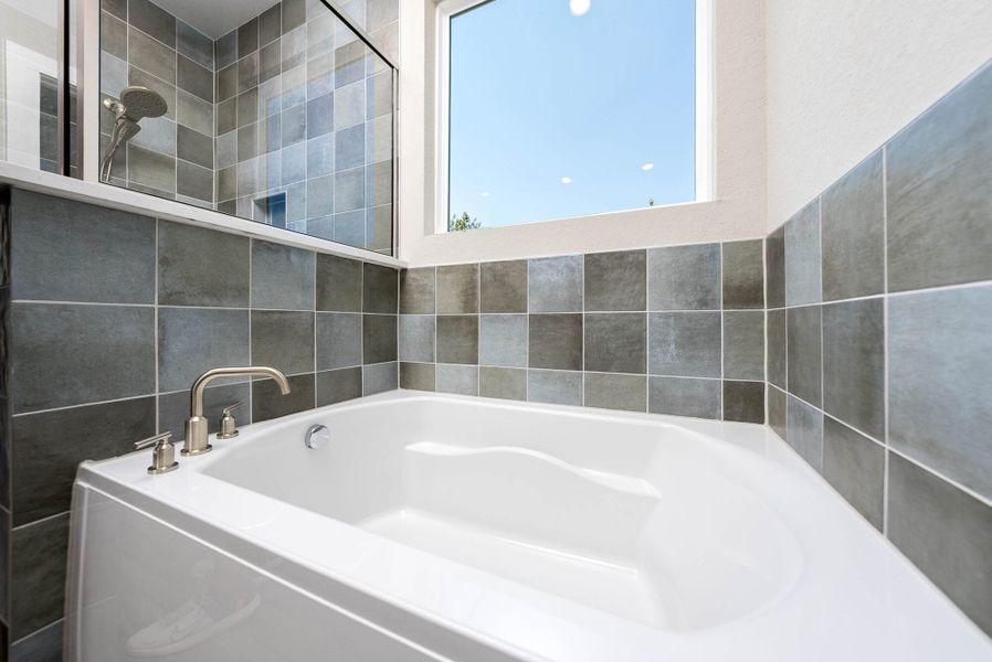 Furnished interior in a model home at August Fields in New Braunfels (Image 28). Furnished interior in a model home at August Fields in New Braunfels (Image 28).