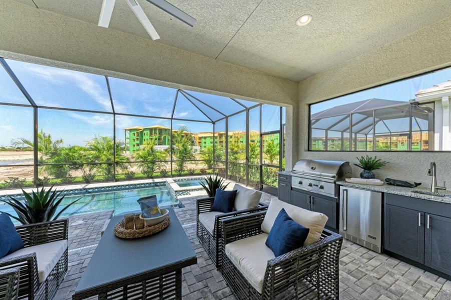 Exterior details of a home in Inspiration at Watercolor Place, Bradenton (Image 100).
