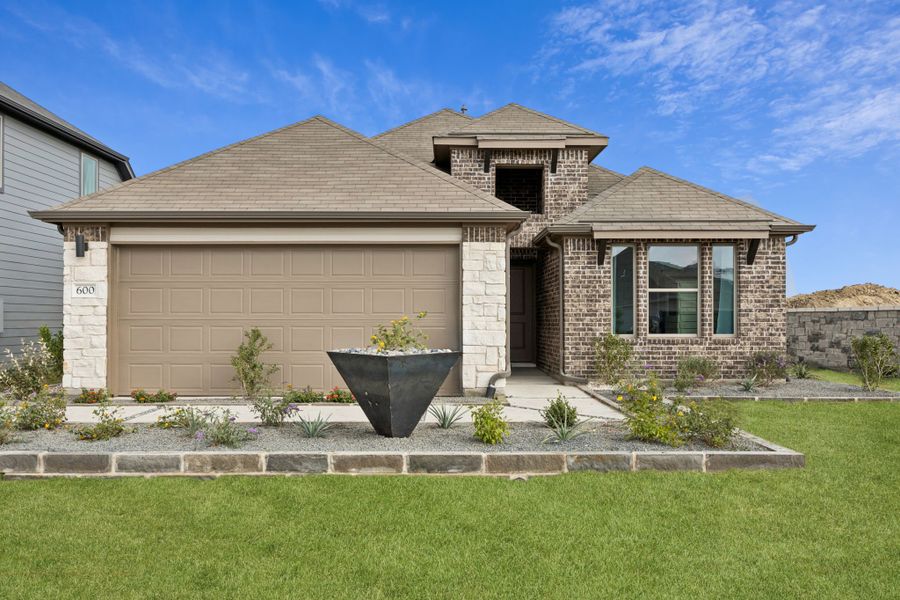 Prairie Winds Trinity Model Home in Hutto TX by Trophy Signature Homes