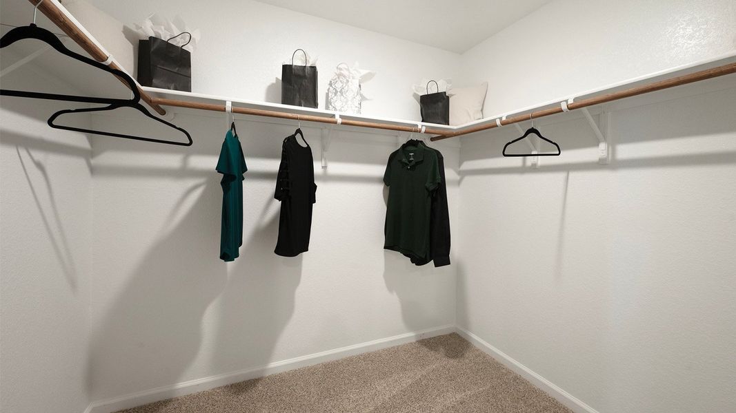 Furnished interior in a model home at Pleasant Hill in Bryan (Image 26).