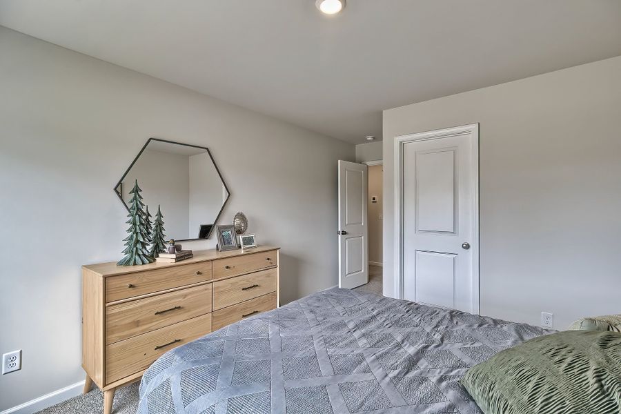 Furnished interior in a model home at Hidden Hills in Laurens (Image 19).