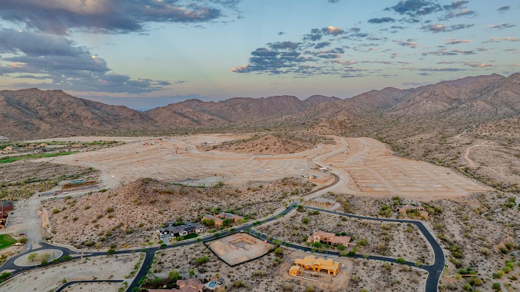 Site preparation and early development at Overlook at Verrado Regent Hills in Buckeye, AZ (Image 3).