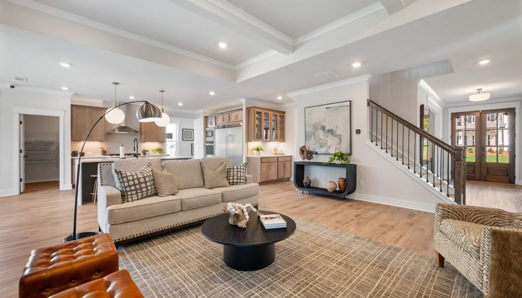 Furnished interior in a model home at Ponderosa Farms Manor in Gainesville (Image 19). Furnished interior in a model home at Ponderosa Farms Manor in Gainesville (Image 19).