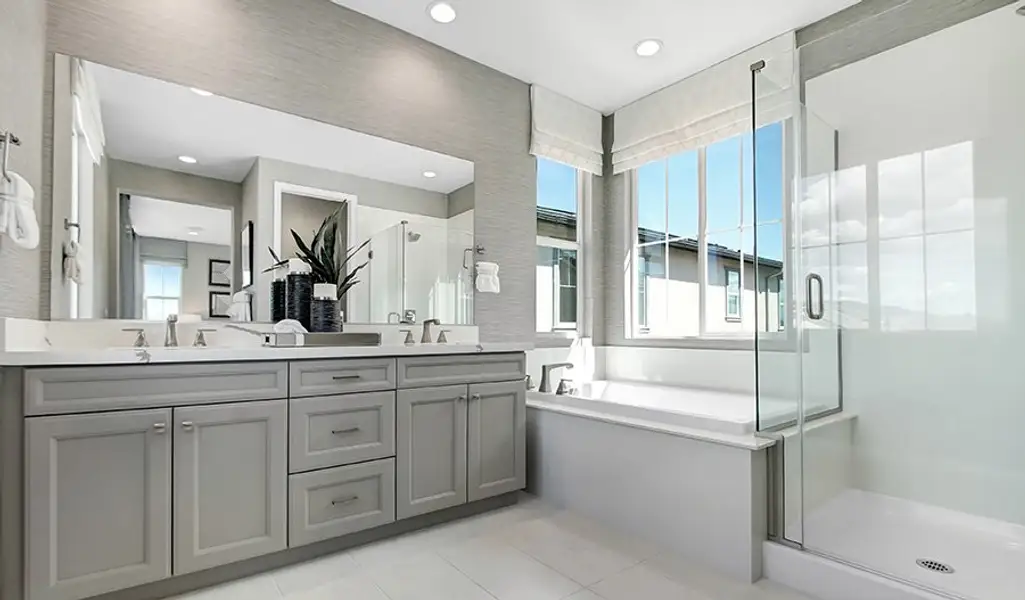 Furnished interior in a model home at Fusion at Avalon Crossing in Mesa (Image 8).