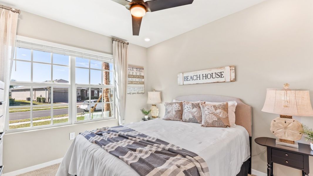 Furnished interior in a model home at Cove at West Port - Tradition in Port Charlotte (Image 26).