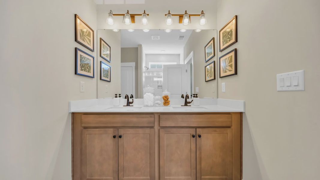 Furnished interior in a model home at Chestnut Farms in Longs (Image 23). Furnished interior in a model home at Chestnut Farms in Longs (Image 23).