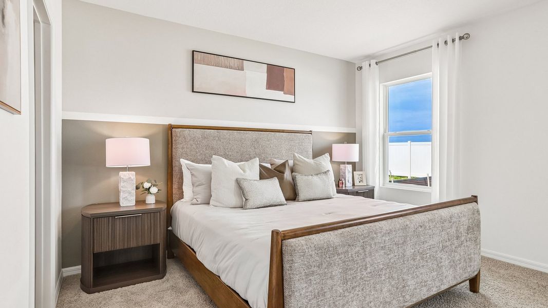 Furnished interior in a model home at Brookside in Ruskin (Image 49). Furnished interior in a model home at Brookside in Ruskin (Image 49).