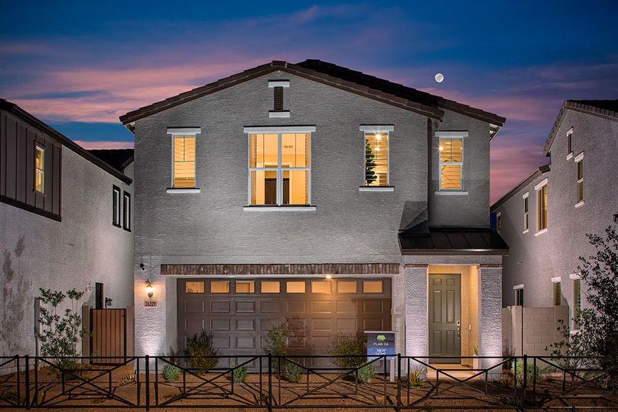 Front exterior of a home in the Aster at Union Park community, located in Phoenix, AZ (Image 10). Front exterior of a home in the Aster at Union Park community, located in Phoenix, AZ (Image 10).
