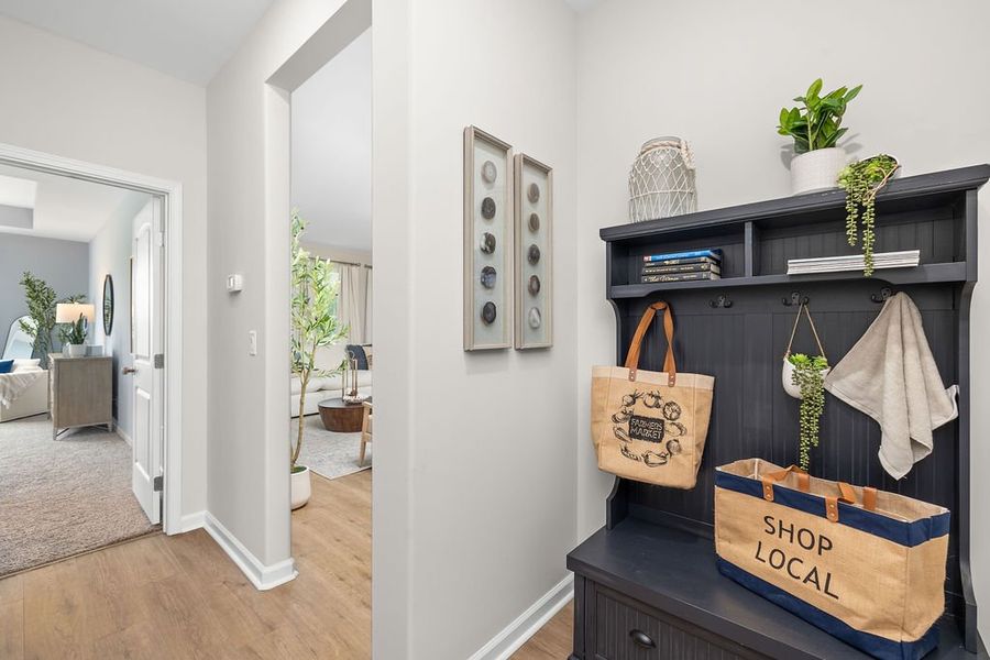 Furnished interior in a model home at Settlers Hammock in Kingsland (Image 11). Furnished interior in a model home at Settlers Hammock in Kingsland (Image 11).