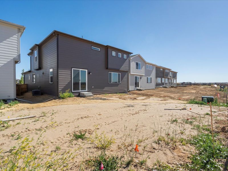 Snowberry floorplan at Ridgeline Vista a Meritage Homes community in Brighton, CO.