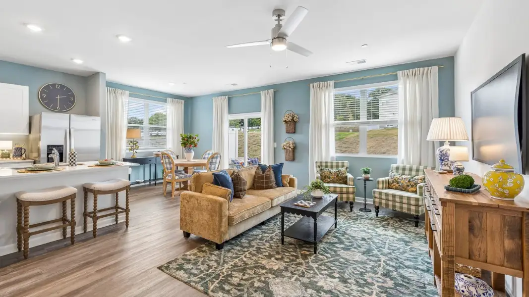Furnished interior in a model home at Blair Ridge in La Vergne (Image 7).