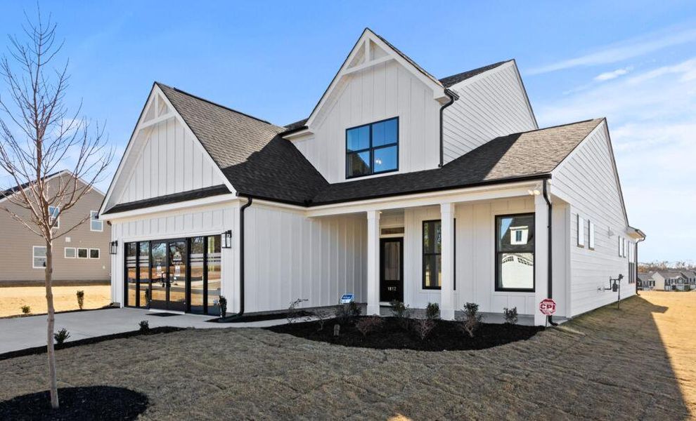 Front exterior of a home in the Founders Club community, located in Moore, SC (Image 3).