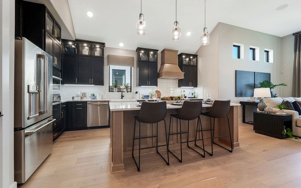 Furnished interior in a model home at Green Meadows in Celina (Image 30).