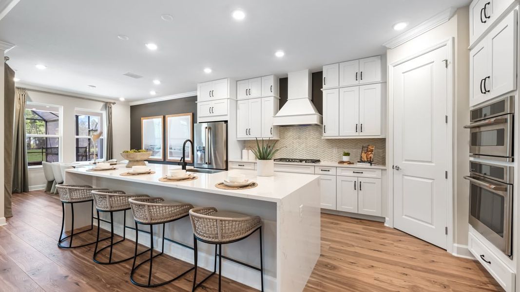 Furnished interior in a model home at Hammock at Two Rivers in Zephyrhills (Image 16). Furnished interior in a model home at Hammock at Two Rivers in Zephyrhills (Image 16).