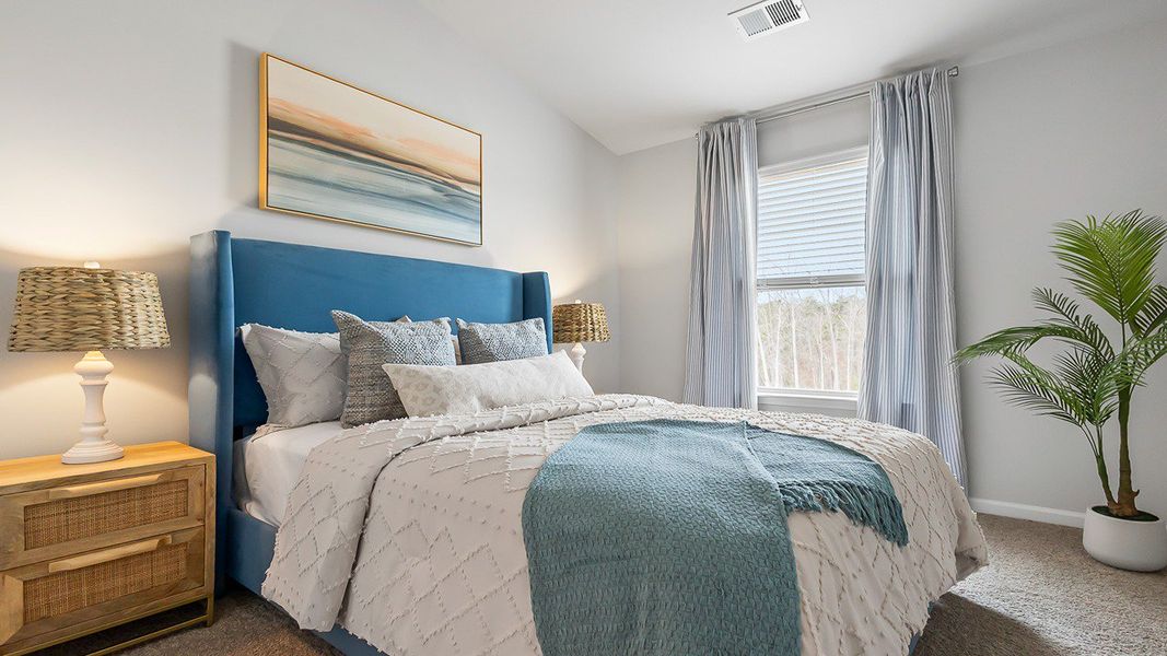 Furnished interior in a model home at Marion Village in Santee (Image 14).