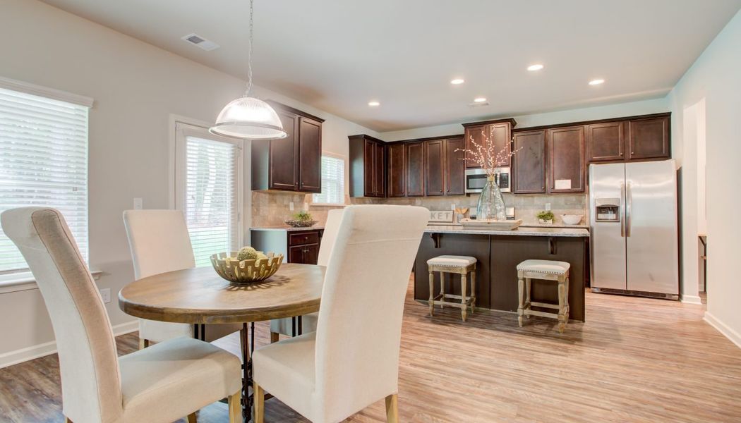 Furnished interior in a model home at Westbury in Griffin (Image 10).