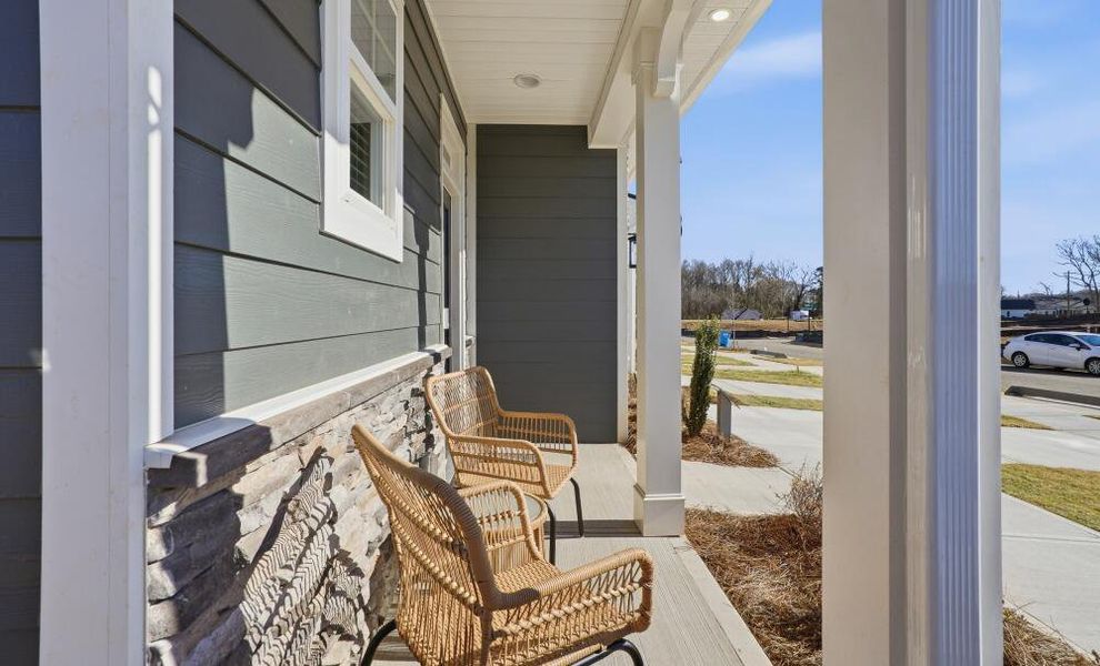 Exterior details of a home in Blythe Mill Townhomes, Waxhaw (Image 4). Exterior details of a home in Blythe Mill Townhomes, Waxhaw (Image 4).