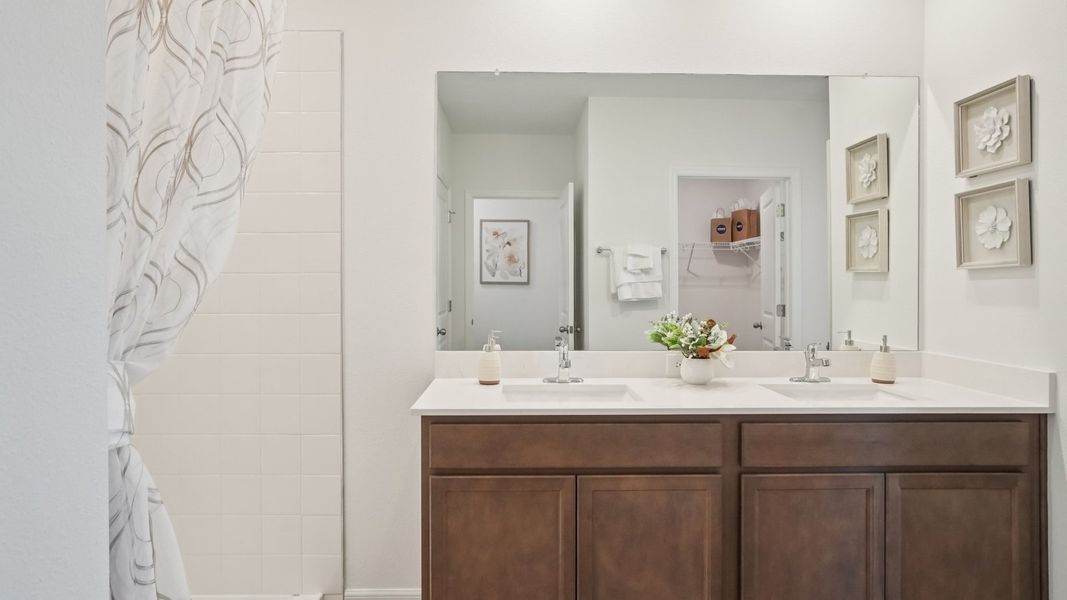 Furnished interior in a model home at Summit View in Dade City (Image 36).