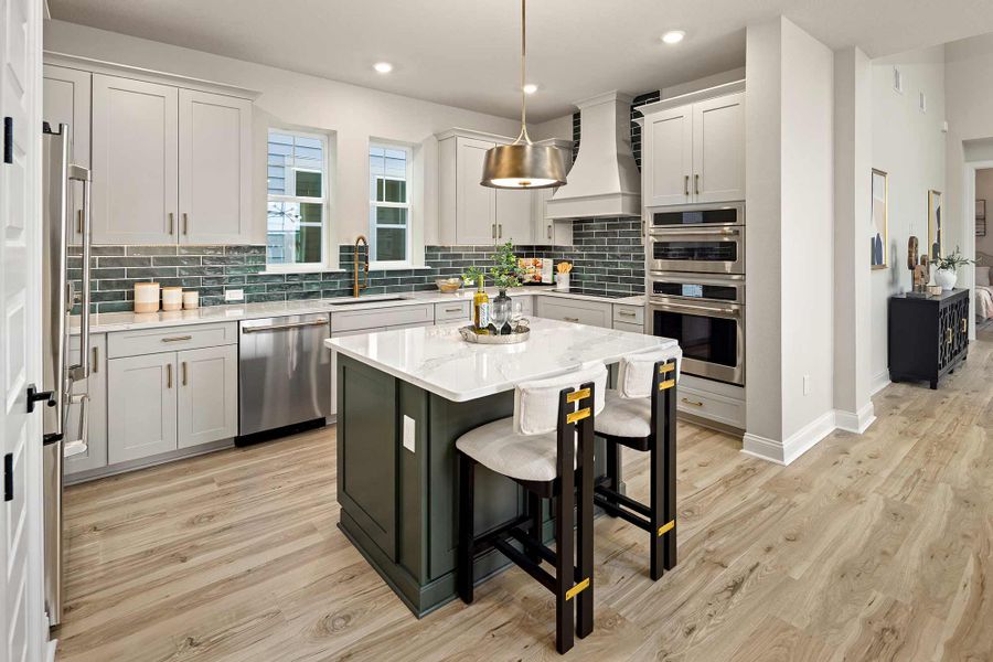 Furnished interior in a model home at Laureate Park at Lake Nona - Garden Series in Orlando (Image 6).