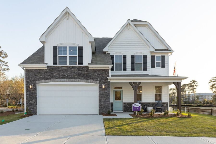 Front exterior of a home in the Holston community, located in Fuquay Varina, NC (Image 11).