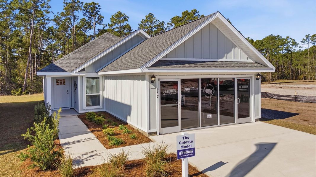 Front exterior of a home in the Chateau Nemours community, located in Port Saint Joe, FL (Image 3).
