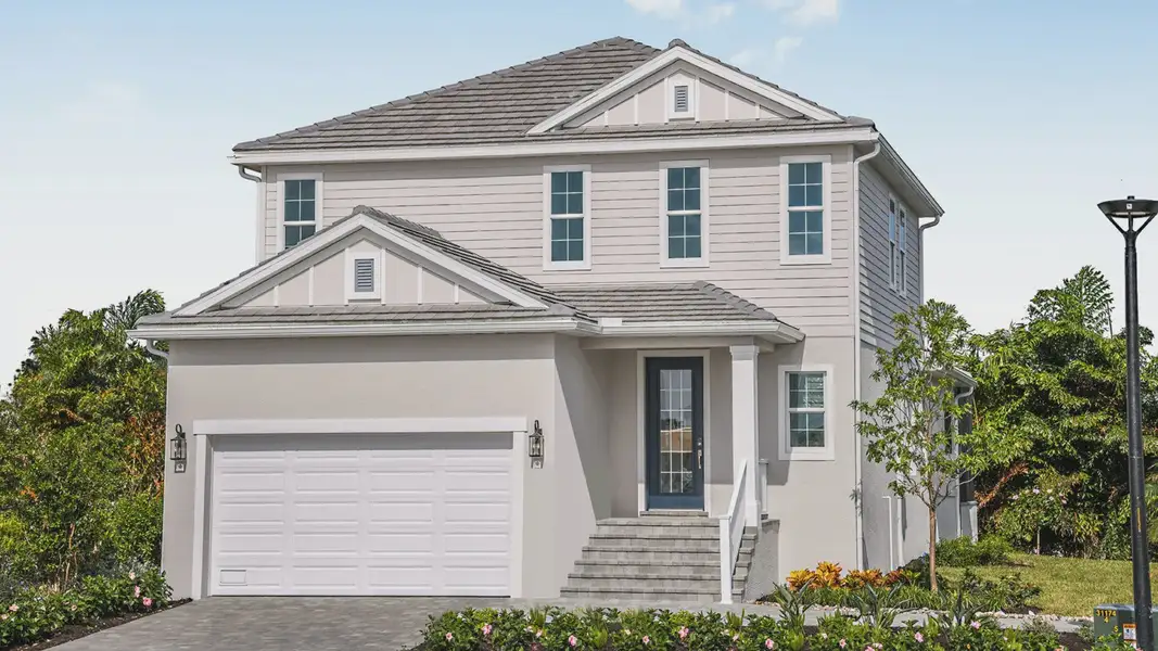 Front exterior of a home in the Tide Marsh community, located in Fort Myers, FL (Image 1). Front exterior of a home in the Tide Marsh community, located in Fort Myers, FL (Image 1).