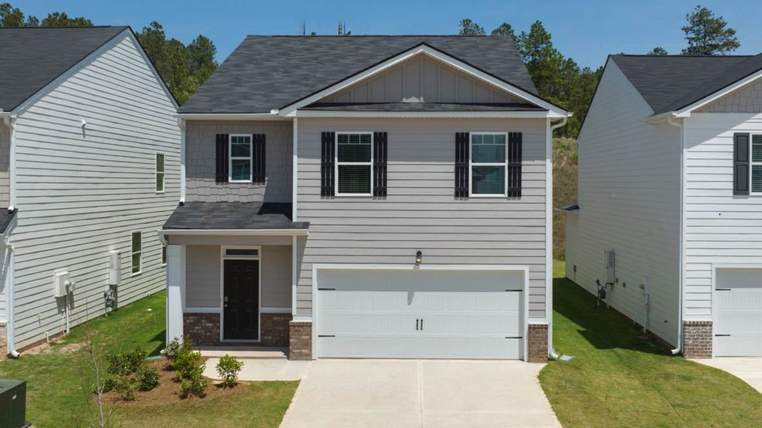 Front exterior of a home in the Highland Hills community, located in Graniteville, SC (Image 13).
