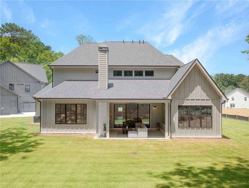 Exterior details of a home in Town Farms, Sandy Springs (Image 3).
