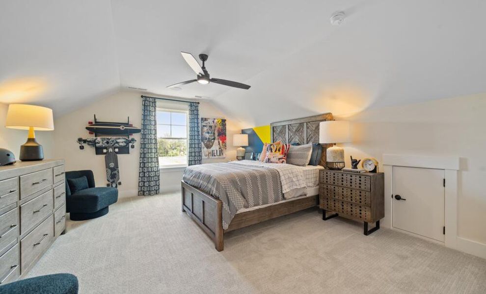 Furnished interior in a model home at Monterra in Kernersville (Image 26).