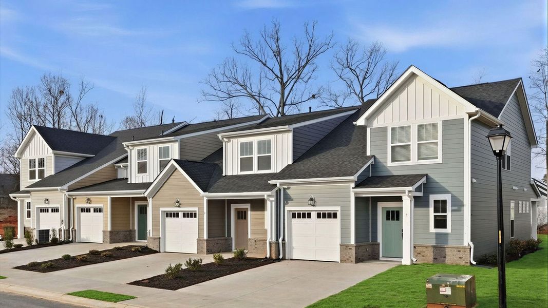 Front exterior of a home in the Pelham Crossing community, located in Greenville, SC (Image 13).
