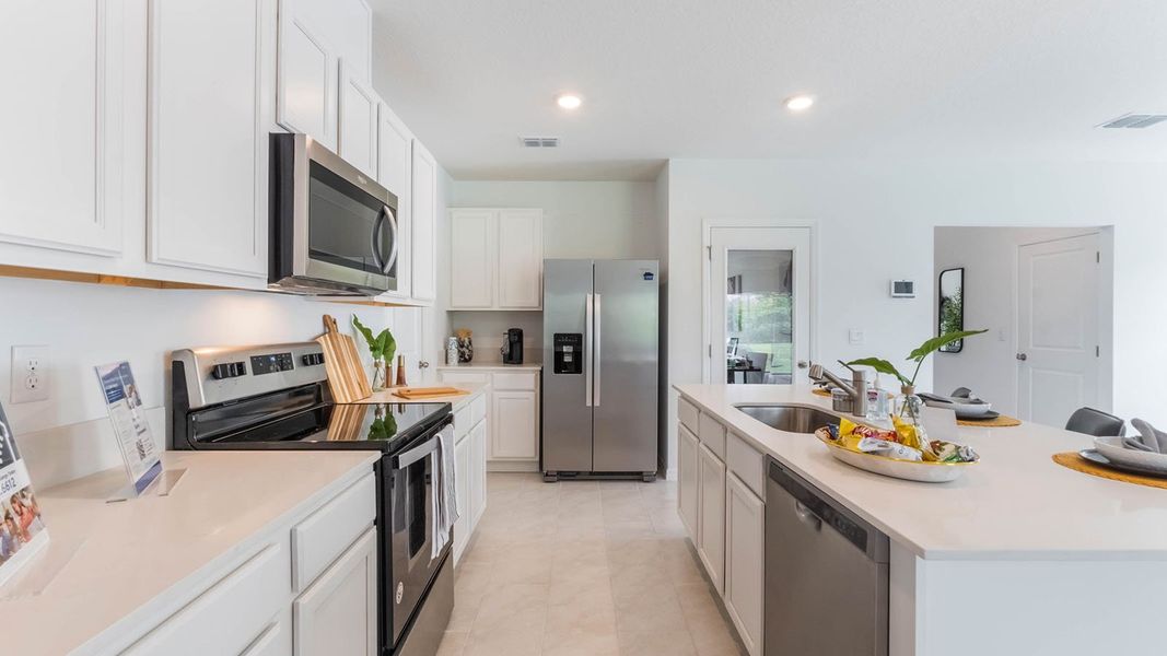 Furnished interior in a model home at Avalon Park Tavares in Tavares (Image 5).