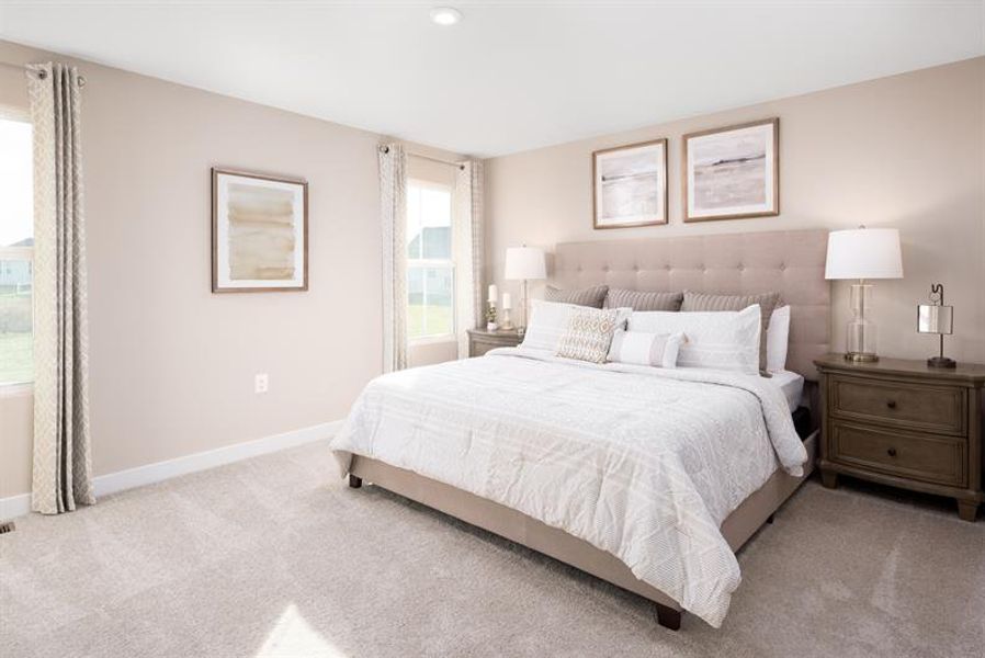 Furnished interior in a model home at Middle Creek Village Ranches in Bolivia (Image 6). Furnished interior in a model home at Middle Creek Village Ranches in Bolivia (Image 6).