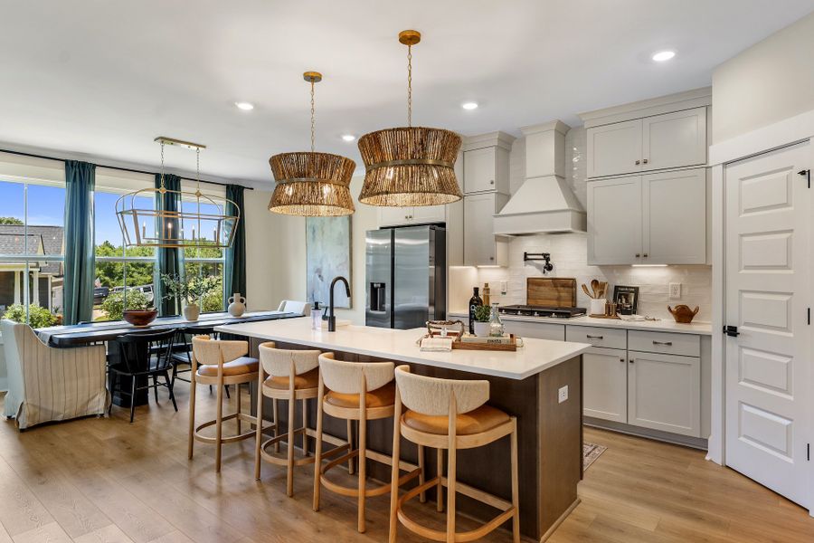Furnished interior in a model home at Walker's Pointe in Anderson (Image 19). Furnished interior in a model home at Walker's Pointe in Anderson (Image 19).