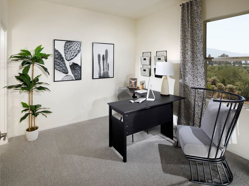 Furnished interior in a model home at Sunset Crest - Signature Series in Tucson (Image 30). Furnished interior in a model home at Sunset Crest - Signature Series in Tucson (Image 30).