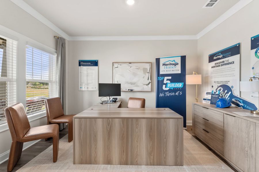 Furnished interior in a model home at River Pointe in Monroe (Image 26). Furnished interior in a model home at River Pointe in Monroe (Image 26).