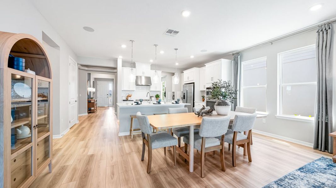 Furnished interior in a model home at Palms at Coasterra in Palmetto (Image 4).