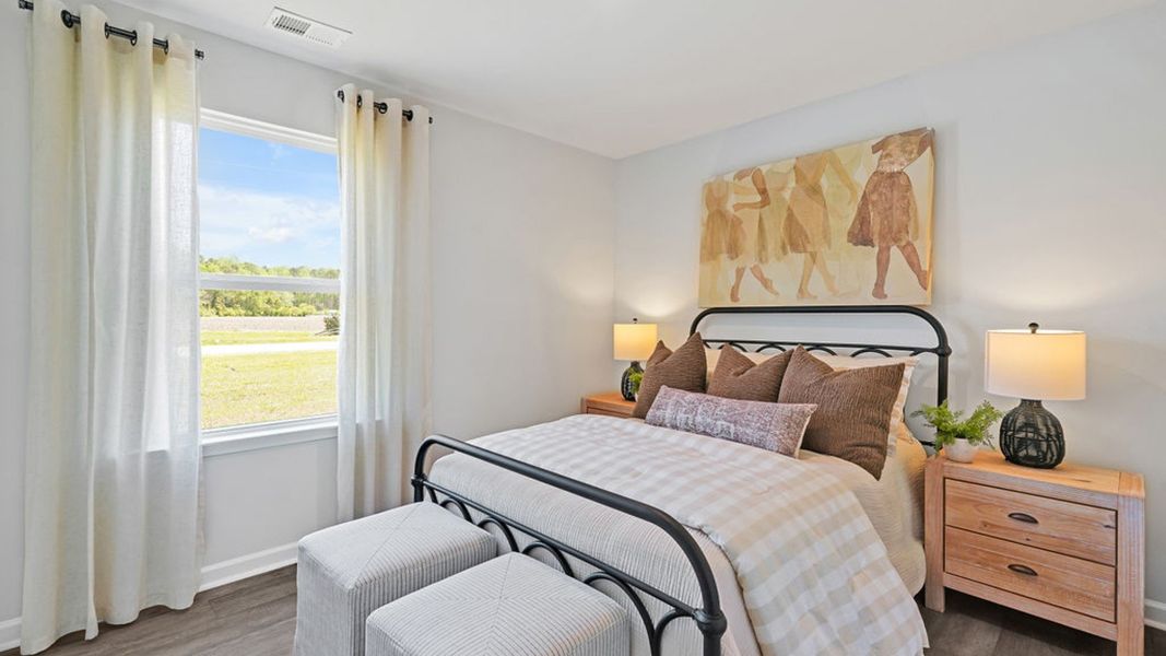 Furnished interior in a model home at Stella Bluffs in Stella (Image 13). Furnished interior in a model home at Stella Bluffs in Stella (Image 13).