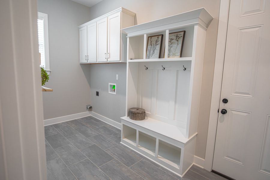 Furnished interior in a model home at Myers Park in Arlington (Image 33).