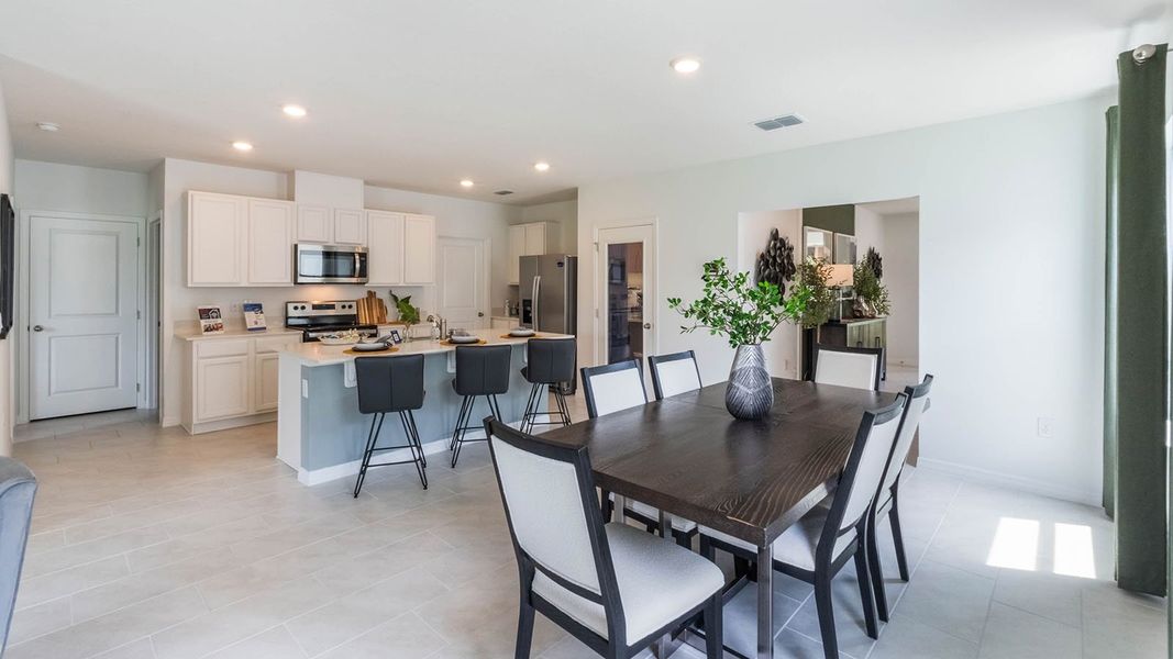 Furnished interior in a model home at Avalon Park Tavares in Tavares (Image 19).