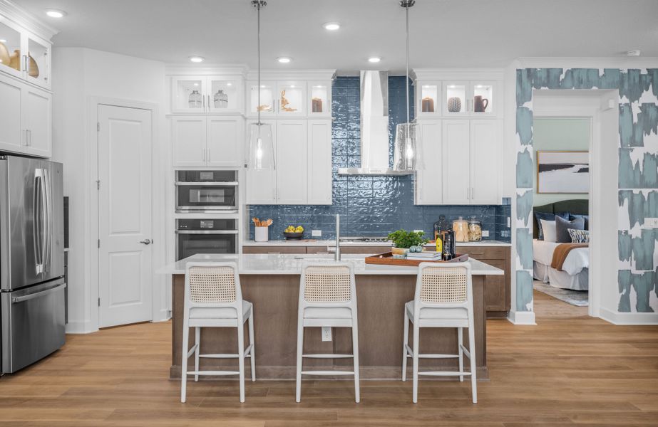 Furnished interior in a model home at Mariposa at EverRange in Jacksonville (Image 6).
