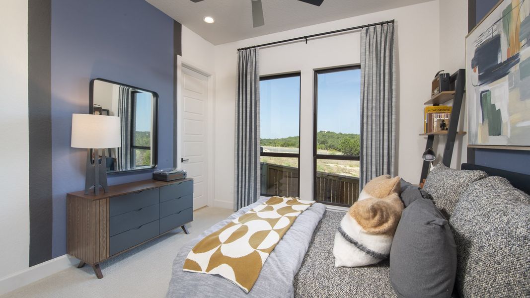 Furnished interior in a model home at Johnson Ranch 70' in Bulverde (Image 21). Furnished interior in a model home at Johnson Ranch 70' in Bulverde (Image 21).