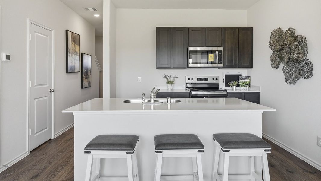 Furnished interior in a model home at Arbor Trails South in Princeton (Image 44).