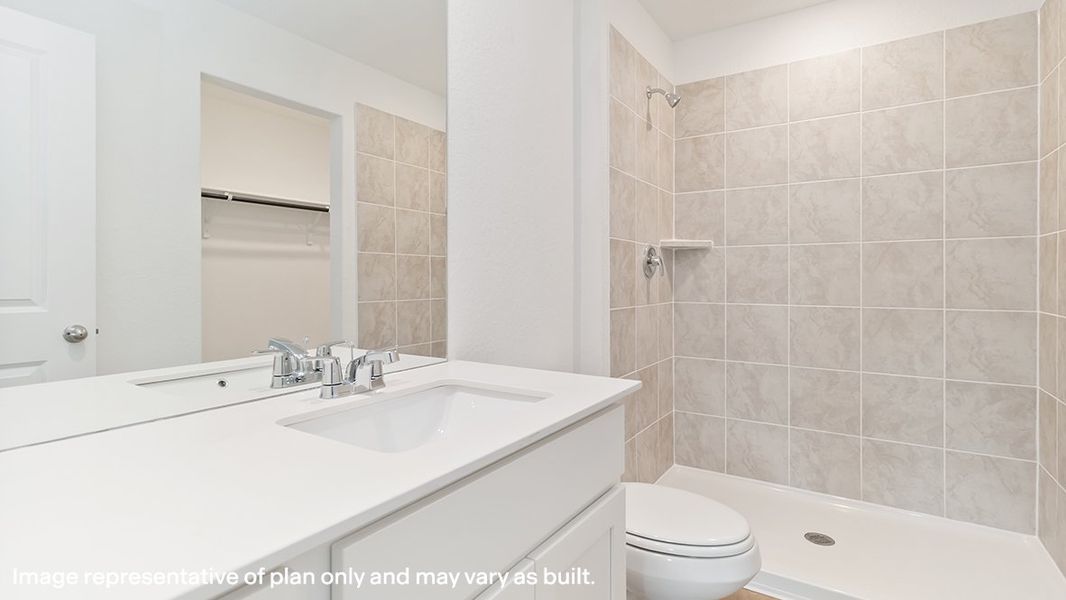 Furnished interior in a model home at Hickory Ridge in Elmendorf (Image 8).