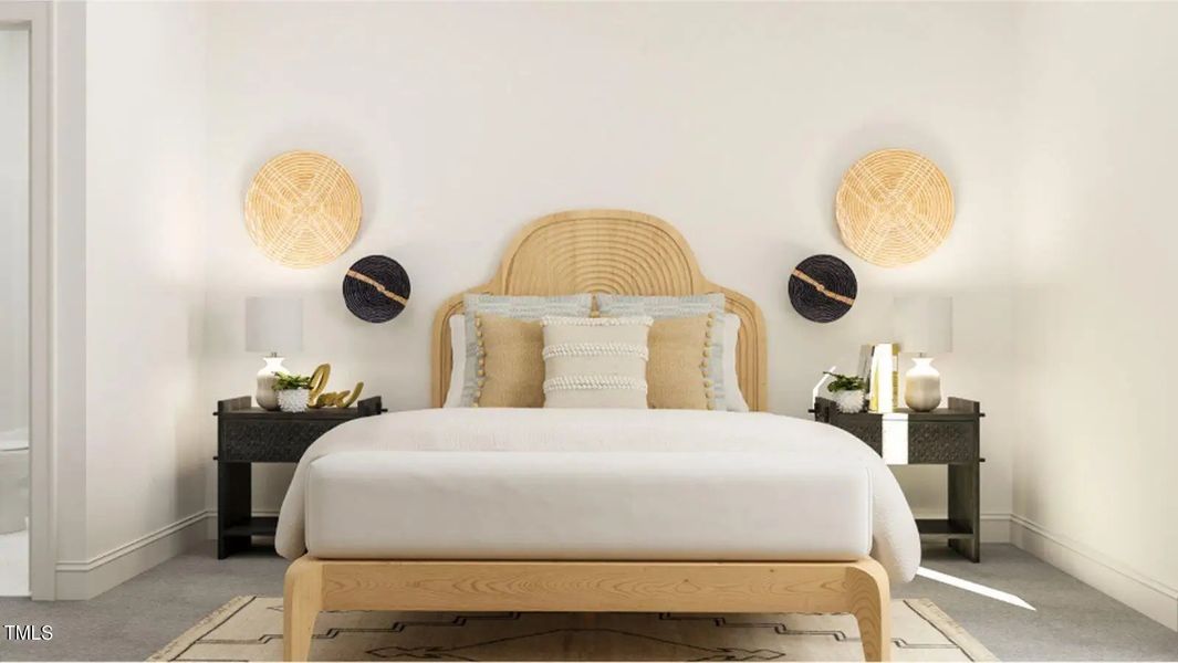 Furnished interior in a model home at Retreat at Robertson: Summit in Knightdale (Image 11).