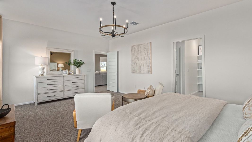 Furnished interior in a model home at Sycamore Vista in Vail (Image 28).