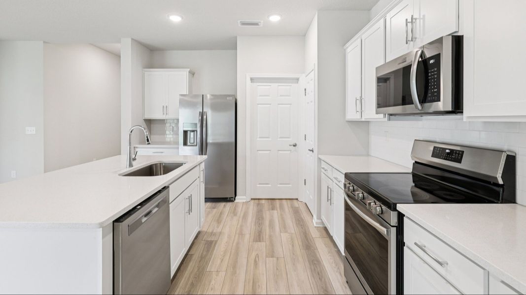 Furnished interior in a model home at Palm Coast in Palm Coast (Image 6).
