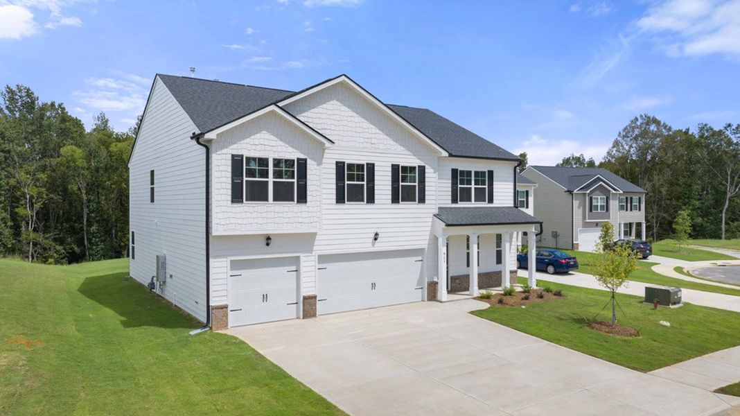 Front exterior of a home in the Highland Hills community, located in Graniteville, SC (Image 8).