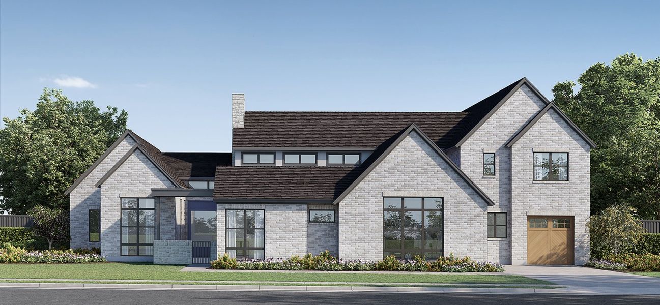 Front exterior of a home in the Dean Farms community, located in Lucas, TX (Image 11).